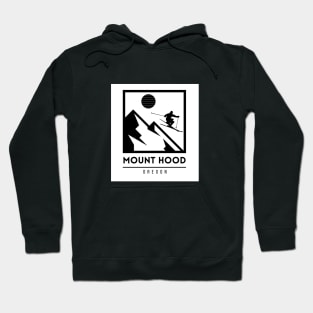 Mount Hood Oregon United States Ski Hoodie